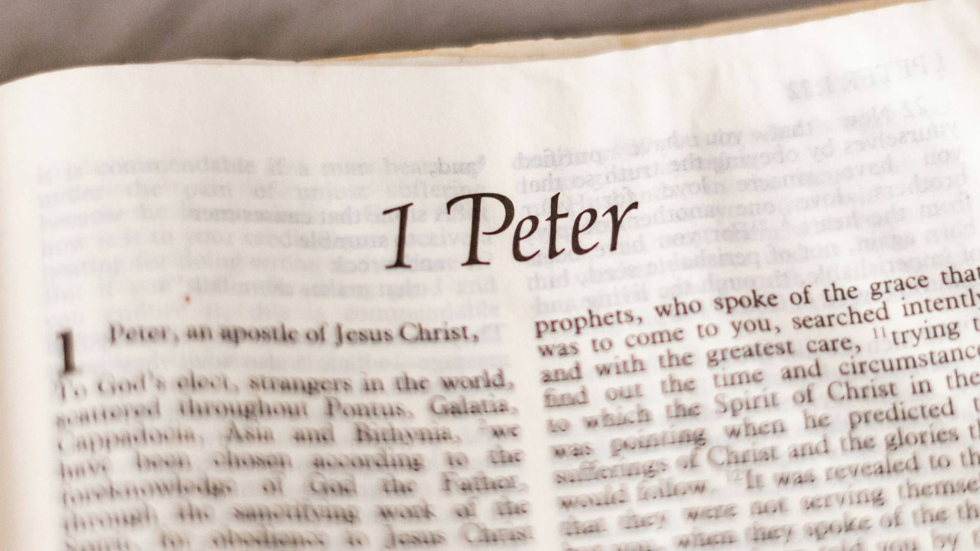 1 Peter - Living As Strangers