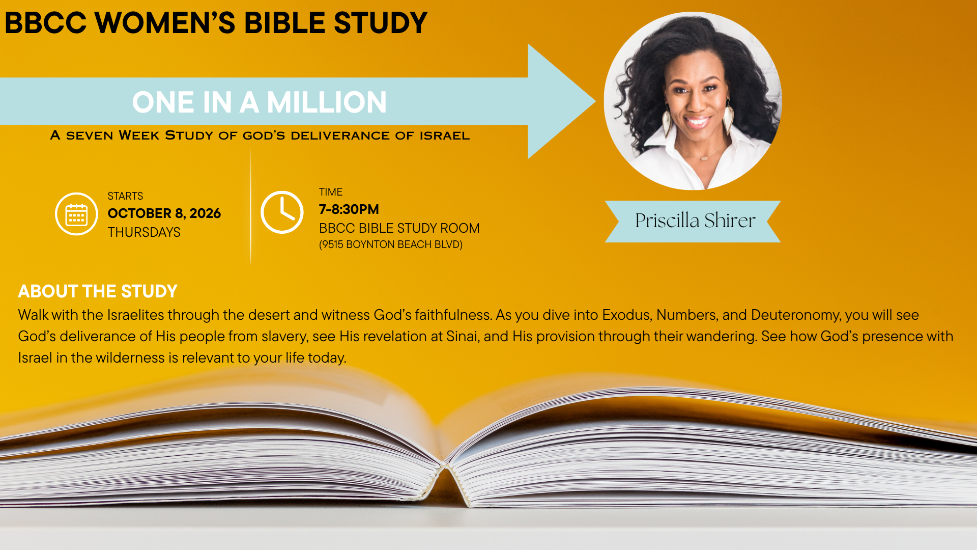 Women's Bible Study: One in a Million (Thursday Evening)