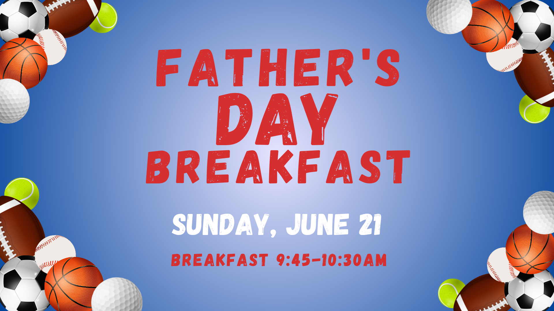 Father's Day Breakfast